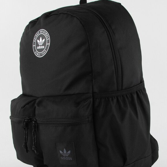 Adidas Trefoil 3.0 Unisex Black Gym/Work/Everyday Gorgeous Backpack- NWT - Picture 4 of 5